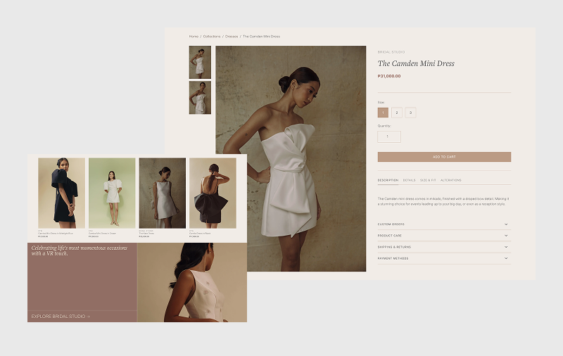 Person working on tablet